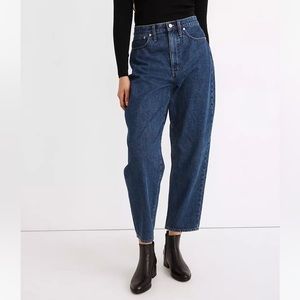 Madewell Balloon Jeans in Rinse Wash size 28
